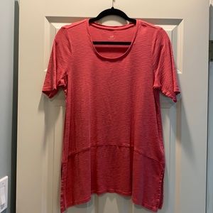 J Jill Pima Dipped Hem Tunic